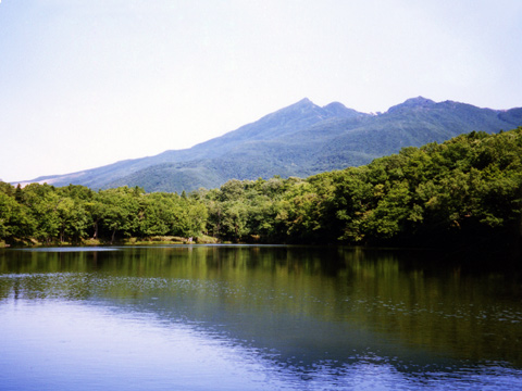 自然 湖と山